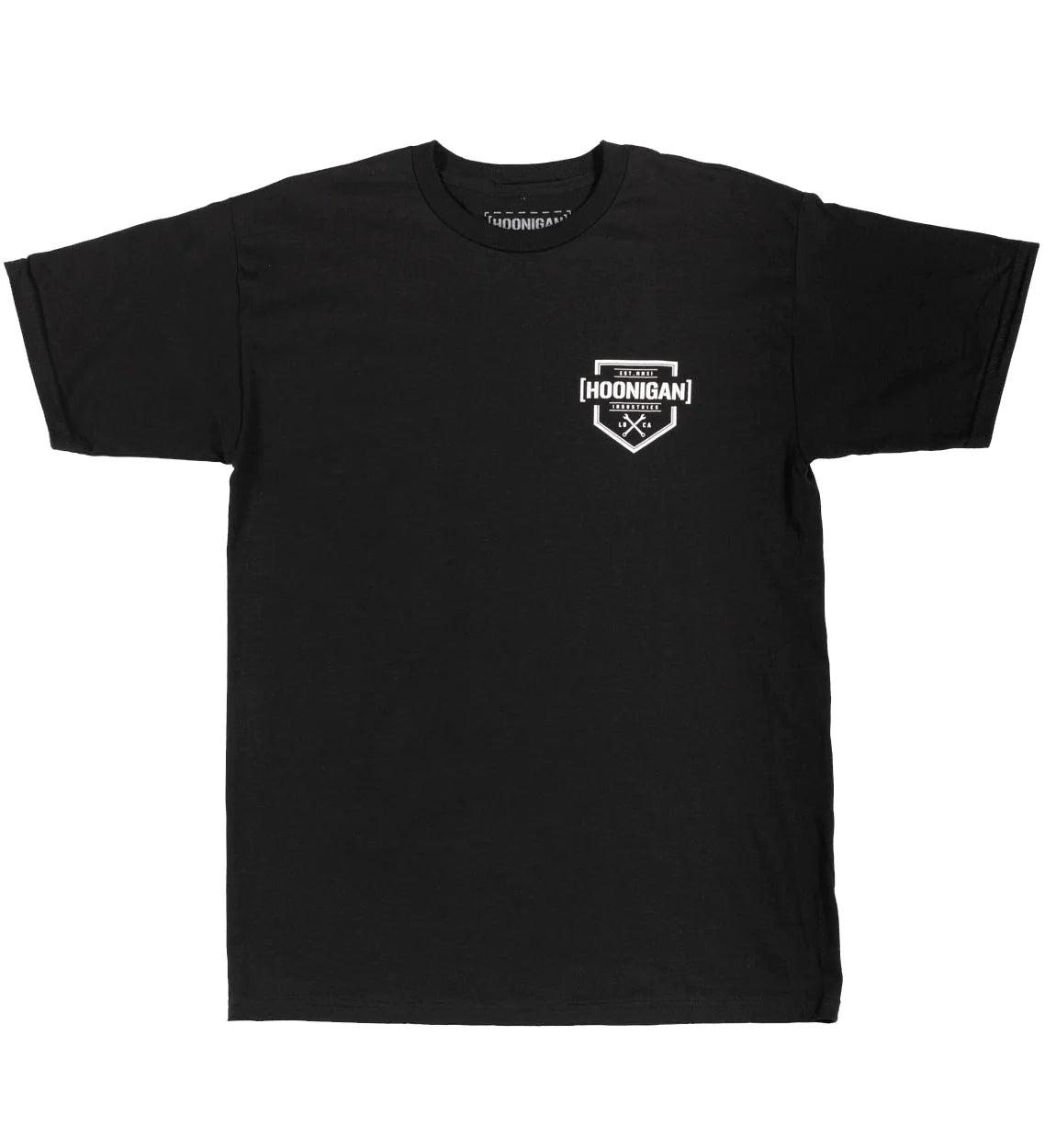 HOONIGAN BRACKET X LOGO SHORT SLEEVE TEE - BLACK