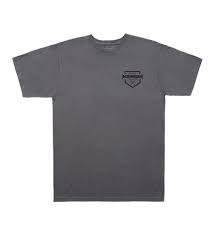 HOONIGAN BRACKET X LOGO SHORT SLEEVE TEE - Charcoal / Black